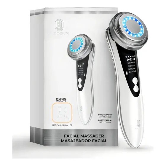 Masajeador Facial Skin Care Fototerapia Radiofrecuencia Antienvejecimiento